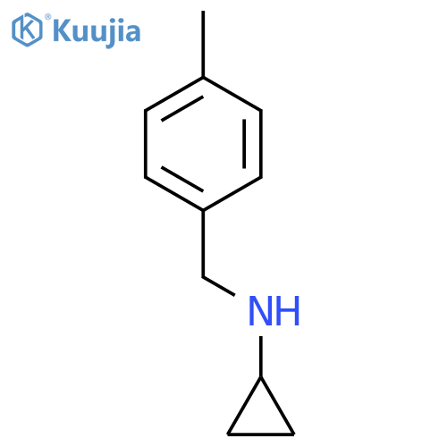 Cyclopropyl-(4-methylphenyl)amine structure