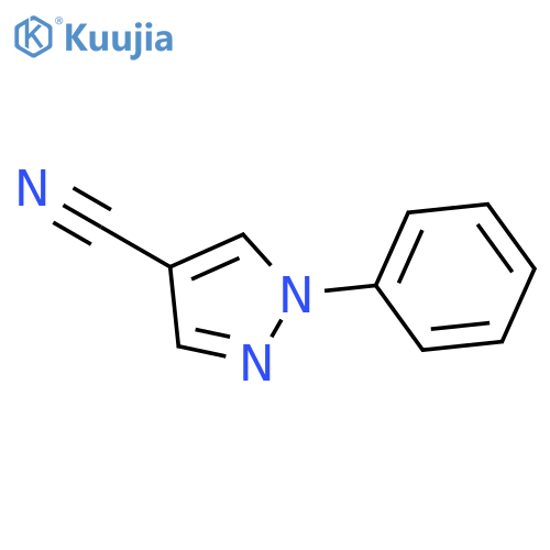 1-Phenyl-1H-pyrazole-4-carbonitrile structure