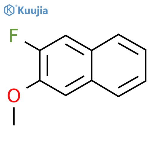 2-Fluoro-3-methoxynaphthalene structure