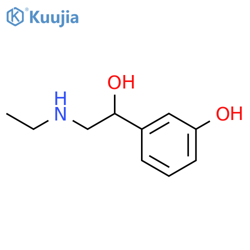 3-2-(ethylamino)-1-hydroxyethylphenol structure