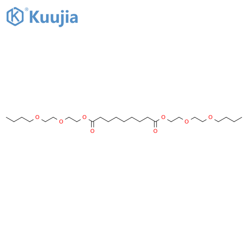 bis[2-(2-butoxyethoxy)ethyl] nonanedioate structure