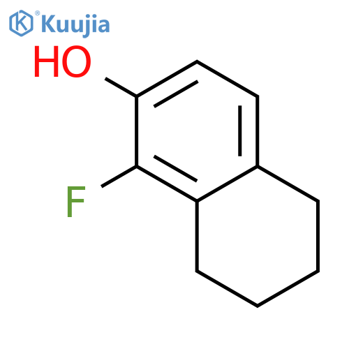 2-Naphthalenol,1-fluoro-5,6,7,8-tetrahydro- structure