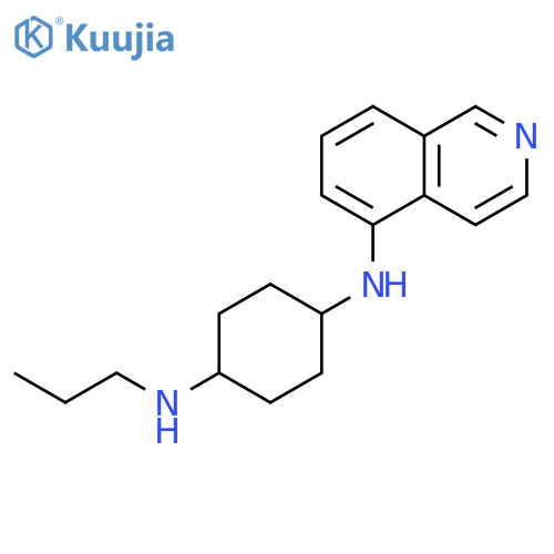 1,4-CYCLOHEXANEDIAMINE, N-5-ISOQUINOLINYL-N'-PROPYL- structure