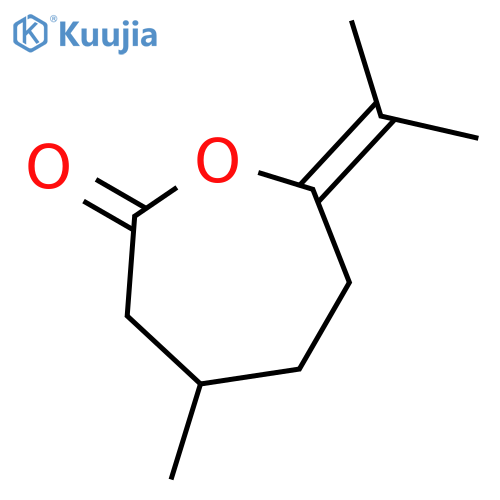 2-Oxepanone, 4-methyl-7-(1-methylethylidene)- structure