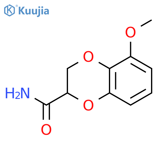 1,4-BENZODIOXIN-2-CARBOXAMIDE, 2,3-DIHYDRO-5-METHOXY- structure
