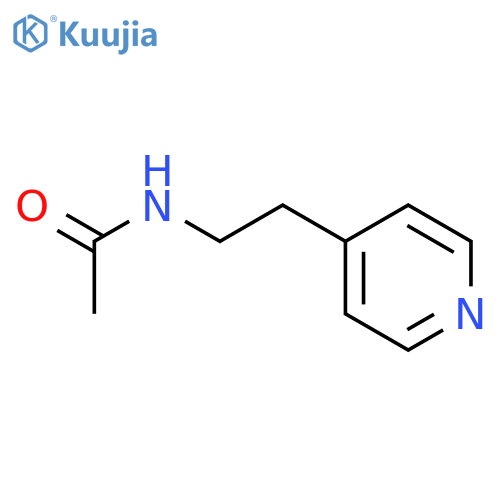 N-[2-(4-pyridinyl)ethyl]-Acetamide structure