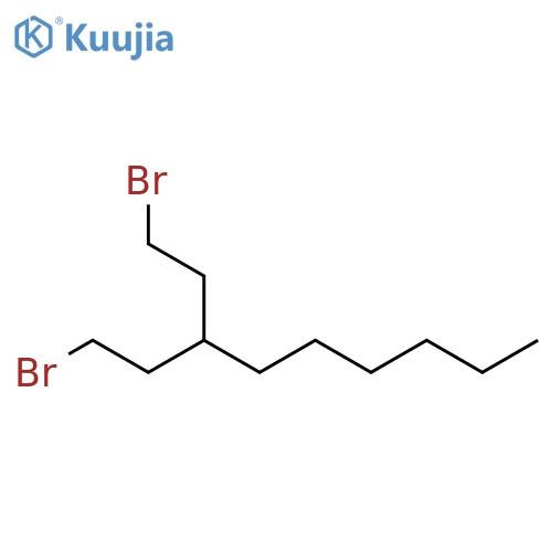 Nonane, 1-bromo-3-(2-bromoethyl)- structure