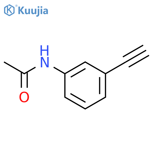 N-(3-Ethynylphenyl)acetamide structure