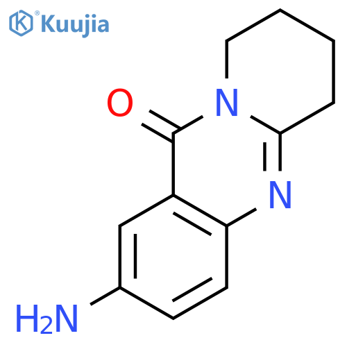 2-amino-6,7,8,9-tetrahydro-11H-pyrido2,1-bquinazolin-11-one structure