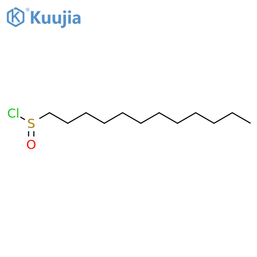 1-Dodecanesulfinyl chloride structure