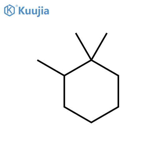 1,1,2-trimethylcyclohexane structure