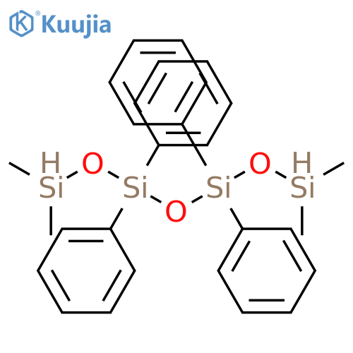 TETRASILOXANE, 1,1,7,7-TETRAMETHYL-3,3,5,5-TETRAPHENYL- structure