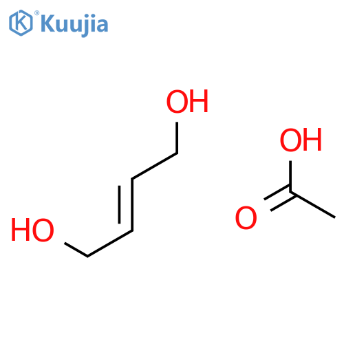 2-Butene-1,4-diol, monoacetate, (2E)- structure