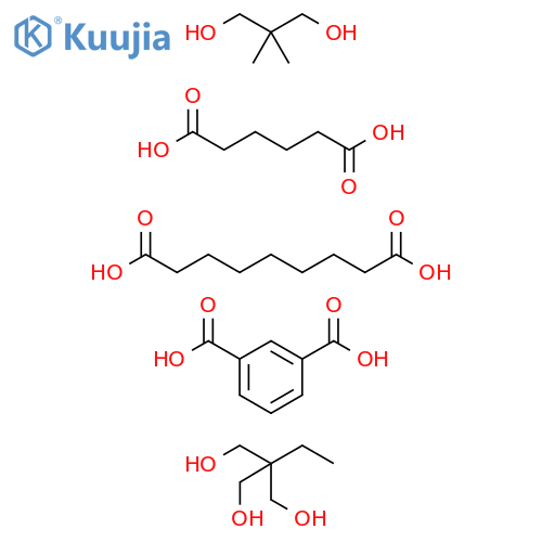 1,3-Benzenedicarboxylicacid,polymerwith2,2-dimethyl-1,3-propanediol,2-ethyl-2-(hydroxymethyl)-1,3-propanediol,hexanedioicacidandnonanedioicacid structure