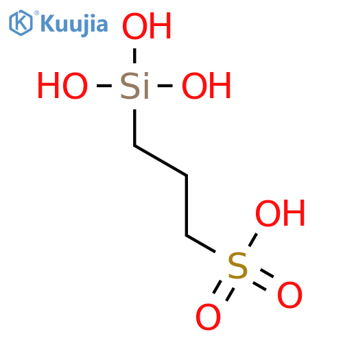 3-(Trihydroxysilyl)propanesulfonic acid structure