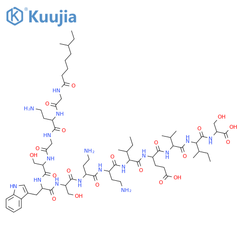 Tridecaptin Bα (9CI) structure