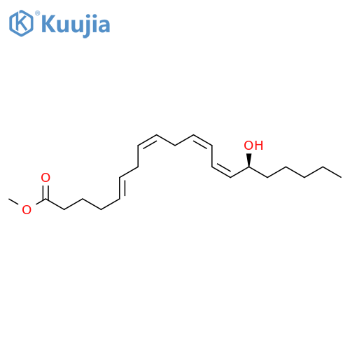5,8,11,13-Eicosatetraenoicacid, 15-hydroxy-, methyl ester, (5Z,8Z,11Z,13E,15S)- structure