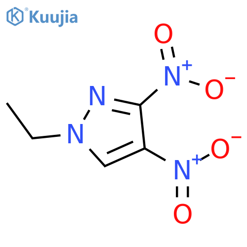 1-Ethyl-3,4-dinitro-1H-pyrazole structure
