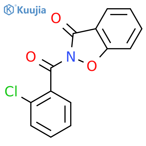 2-(2-chlorobenzoyl)-1,2-benzoxazol-3(2H)-one structure