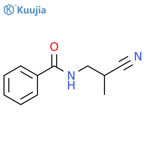N-(2-cyano-2-methylethyl)benzamide structure