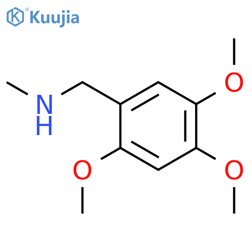 methyl(2,4,5-trimethoxyphenyl)methylamine structure