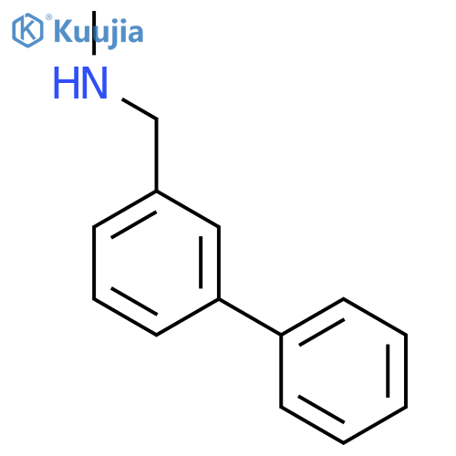 methyl(3-phenylphenyl)methylamine structure