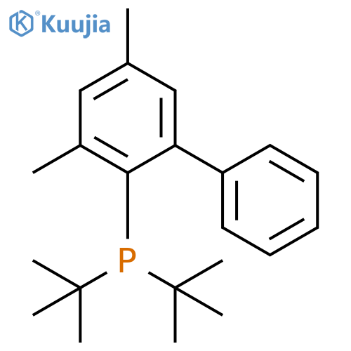 Phosphine, (3,5-dimethyl[1,1'-biphenyl]-2-yl)bis(1,1-dimethylethyl)- structure