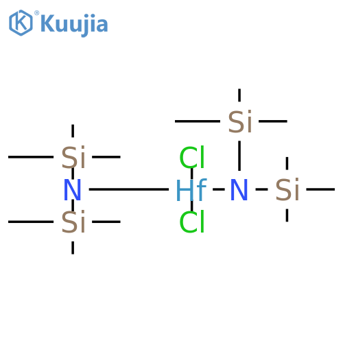 bis(trimethylsilyl)amidohafnium(iv) chloride structure