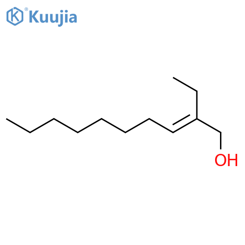 2-Decen-1-ol, 2-ethyl-, (E)- structure