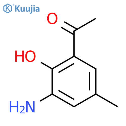 3-Amino-2-hydroxy-5-methylacetophenone structure