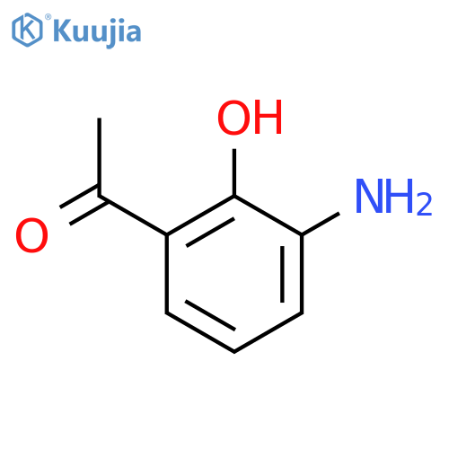 1-(3-Amino-2-hydroxyphenyl)ethanone structure