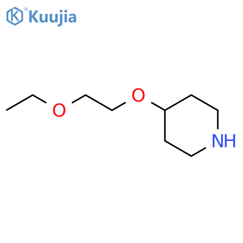 4-(2-ethoxyethoxy)piperidine structure