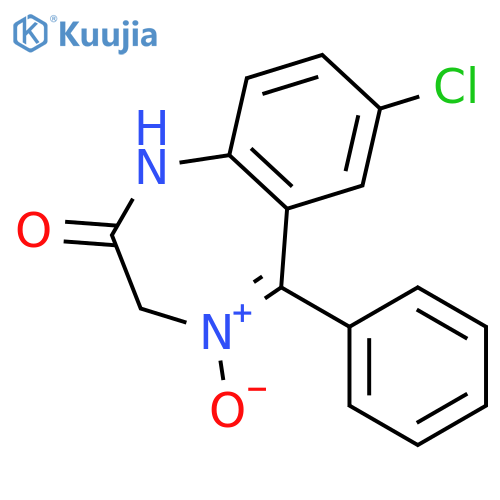2H-1,4-Benzodiazepin-2-one, 7-chloro-3,4-dihydro-4-hydroxy-5-phenyl- structure