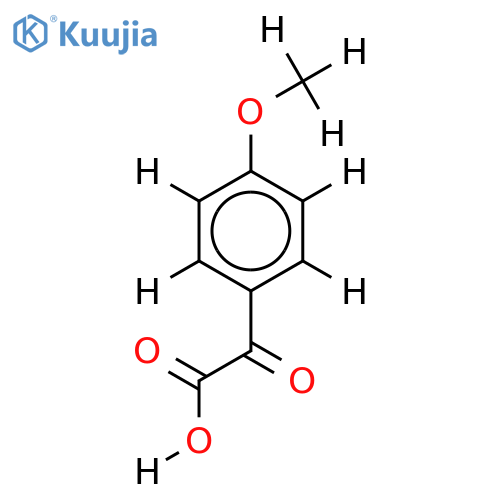 4-Methoxy-a-oxo-benzeneacetic acid structure