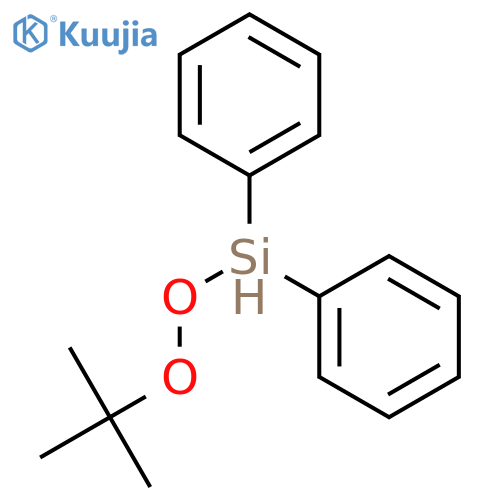 SILANE, [(1,1-DIMETHYLETHYL)DIOXY]DIPHENYL- structure