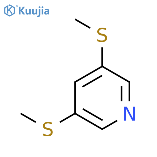 3,5-Bis(methylthio)pyridine structure