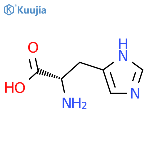 L-Histidine structure