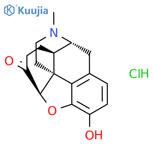 Hydromorphone Hydrochloride structure