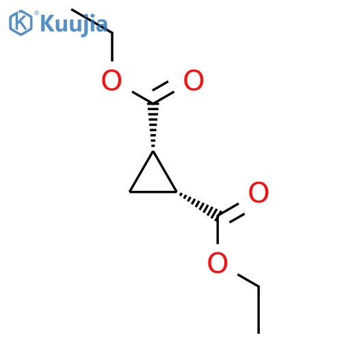 Diethyl cis-cyclopropane-1,2-dicarboxylate structure