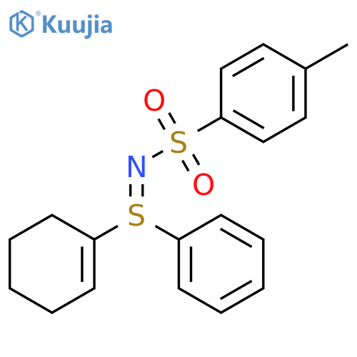 Sulfilimine, S-1-cyclohexen-1-yl-N-[(4-methylphenyl)sulfonyl]-S-phenyl- structure