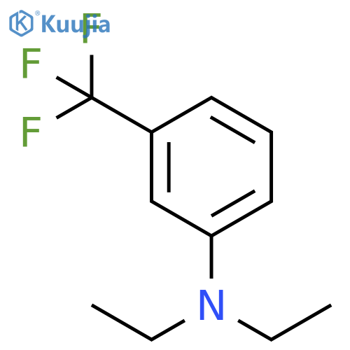 Benzenamine, N,N-diethyl-3-(trifluoromethyl)- structure