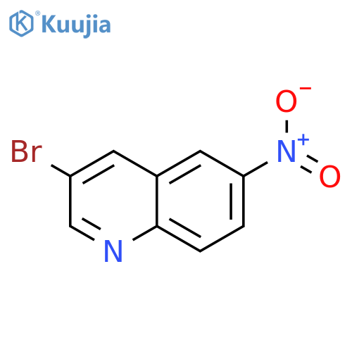3-bromo-6-nitro-quinoline structure