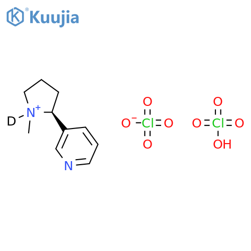 S-(-)-Nicotine-Δ1’(5’)-iminium Diperchlorate Salt structure