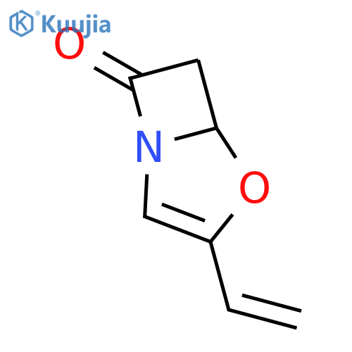 4-Oxa-1-azabicyclo[3.2.0]hept-2-en-7-one, 3-ethenyl-, (5R)- structure
