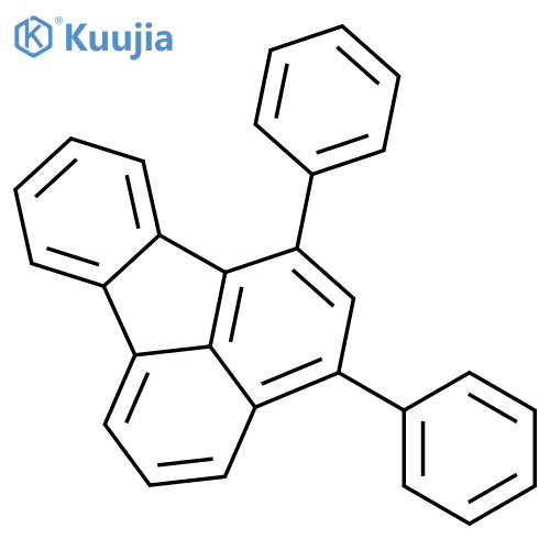 FLUORANTHENE, 1,3-DIPHENYL- structure