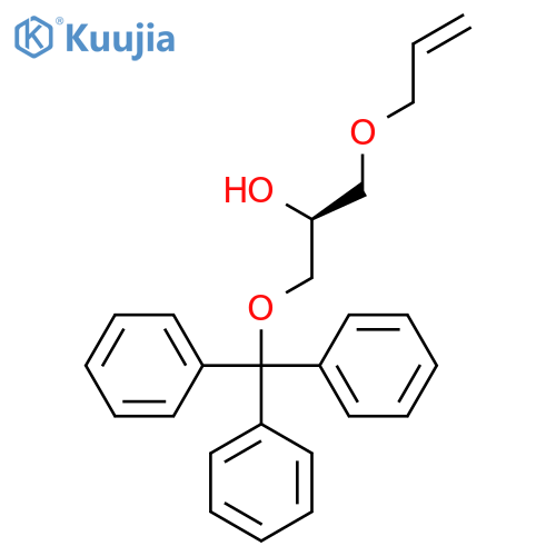 (2S)-1-[(Prop-2-en-1-yl)oxy]-3-(triphenylmethoxy)propan-2-ol structure