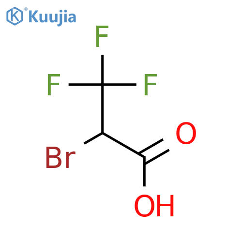 2-Bromo-3,3,3-trifluoropropanoic Acid structure