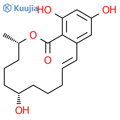 β-Zearalenol structure