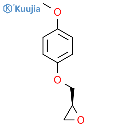 Oxirane,2-[(4-methoxyphenoxy)methyl]-, (2R)- structure