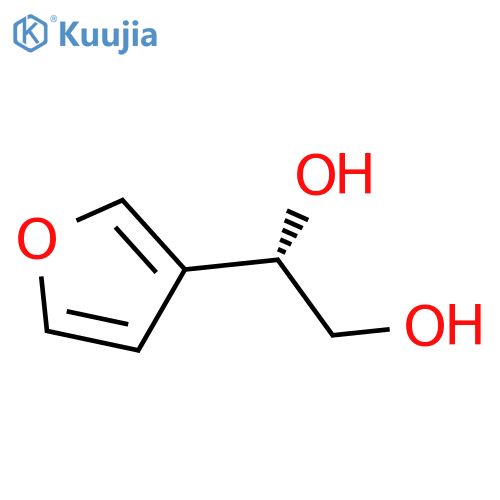 (S)-1-(3-furanyl)-1,2-Ethanediol structure
